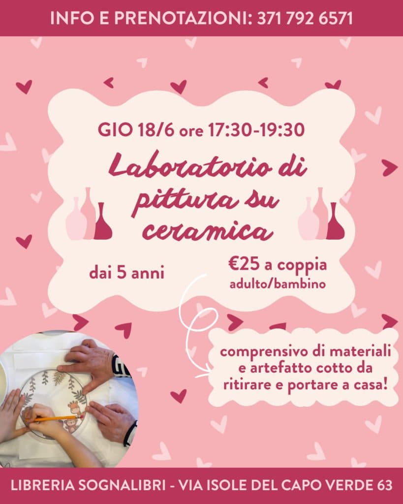 🏺 Pittura su ceramica: coppia genitore-bambino